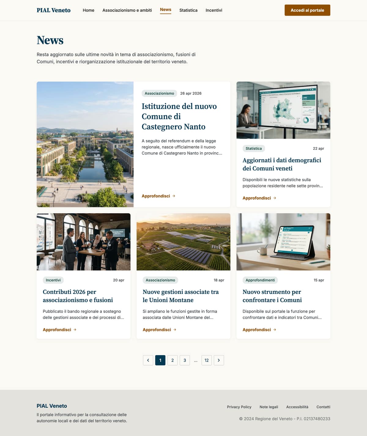News — nuova proposta