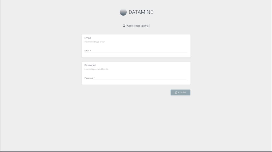 Accesso — versione attuale
